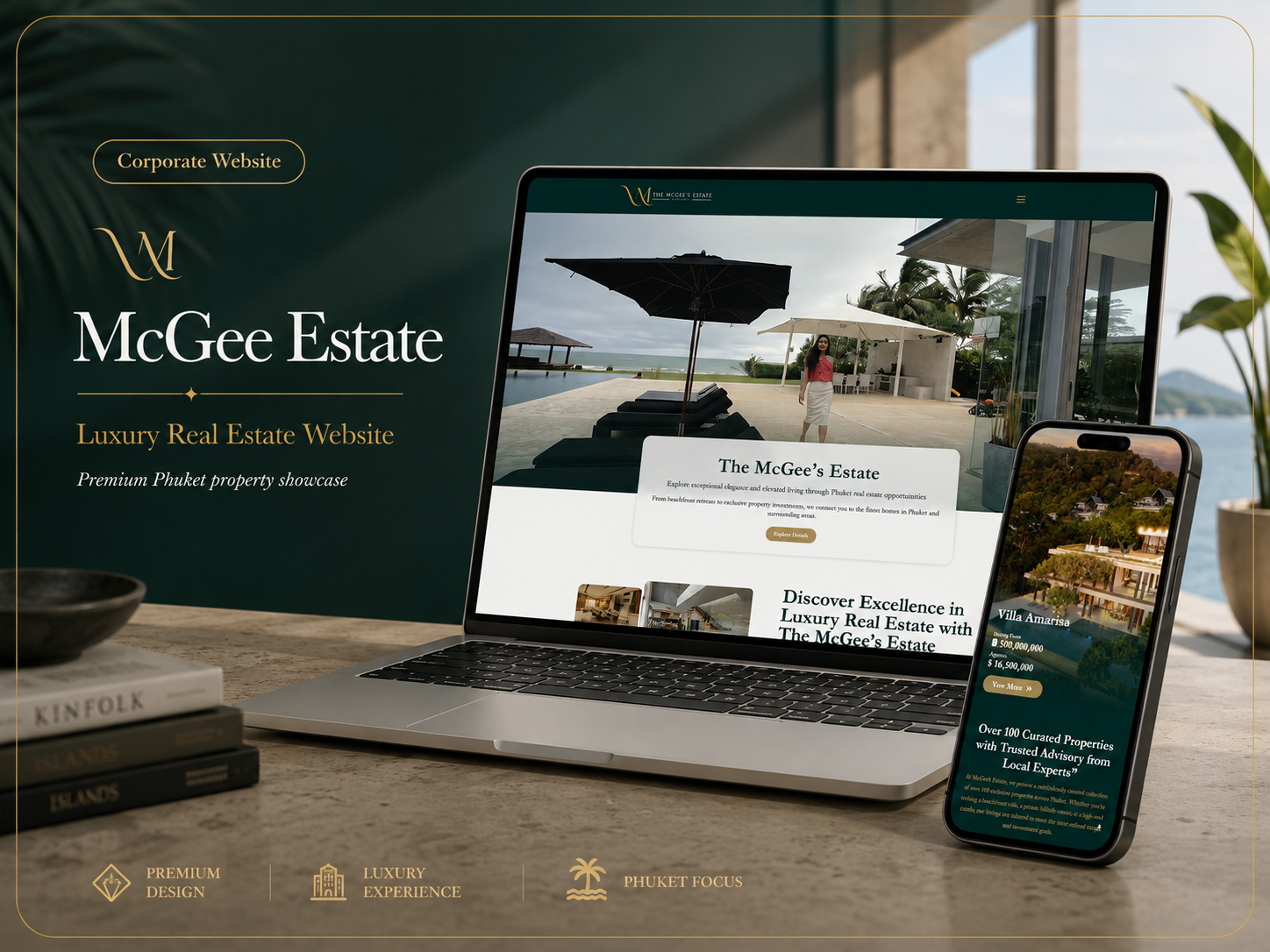 The McGee’s Estate – Luxury Real Estate Website